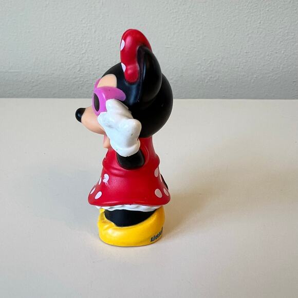 Fisher-Price Minnie Mouse in Pink Glasses Red White Polka dot Dress 2014 - Picture 2 of 5